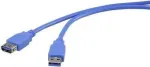 USB ilginimo laidas Renkforce 1420709 &ndash; USB A tipas vyri&scaron;kas į moteri&scaron;ką, USB 3.0, 5V