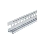 Rack bėgelis Rittal 4934.000, plieninis, sidabrinis, gylis 555 mm, pakuotėje 6 vnt.
