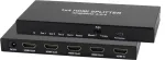 HDMI skirstytuvas ShiverPeaks 05-10002, 1x IN &rarr; 4x OUT, 4K2K 60Hz