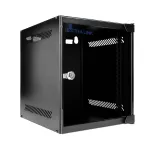 EXTRALINK LITE 6U 10 inch 280X310 sieninis stovo spintos korpusas juodas