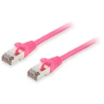 Laidas Patch Equip Cat.6A S/FTP RJ-45 3 m Rožinis