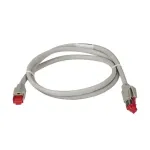 EFB K0700GR.10 Cat7 S/FTP LSZH komutacinis kabelis, pilkas, 10 m