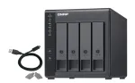 4-Bay QNAP TR-004 - 2.5/3.5 Zoll - Serial ATA II - 0,1,5,10,JBOD - 3.2 Gen 1 (3.1 Gen 1) - USB Typ-C Geh&auml;use