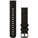 Garmin QuickFit 20mm Nylon Watch Band Black/Slate Grey