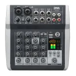 Mai&scaron;ytuvas DNA PROFESSIONAL DNA QMX602 Analog Sound Mixer 6 Kan. Mėlynas