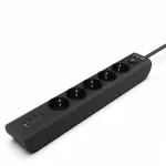 Cian Technology GmbH INCA Power Strip IPW-44TU 5 Outlets 3xUSB-A+1xUSB-C 1.5m