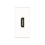Kindermann Konnect flex 45 HDMI 90&deg; kampu adapterio kabelis, 0,5 m, juodas