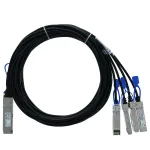 BlueOptics QSFP28-4SFP28-DAC-2M suderinamas BlueLAN QSFP28 DAC at&scaron;akinis kabelis 2m