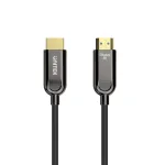 UNITEK HDMI 2.1 aktyvus optinis kabelis (AOC) 8K 60Hz 4K 120Hz 100m juodas