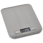 TFA Dostmann AMARETTI Skaitmeninės virtuvinės svarstyklės, 10 kg talpa, 1 g tikslumas, sidabrinės (50.2004.54)
