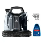 Bissell SpotClean Plus ne&scaron;iojamas dėmių valiklis, &scaron;lapias valymas, juoda, permatoma