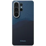 PITAKA Edge Case MagSafe, skirta Samsung Galaxy S26 Ultra &ndash; Over the Horizon (juoda/pilka)