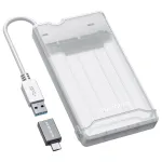 GrauGear i&scaron;orinis kietojo disko dėklas 2.5 HDD/SSD USB 3.2 Alu