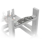 Tvirtinimo laikiklis Asetek SimSports 460&times;120&times;5 mm, plieninis, juodas