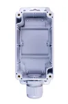 ATTE ABOX-CA1 Lauko jungčių dėžutė IP68 IK08 ABS &scaron;viesiai pilka 120x120x58mm