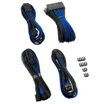 CableMod PRO ModMesh 12VHPWR kabelio prailginimo rinkinys juoda/mėlyna