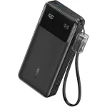 PowerBank su USB-C laidu 20000 mAh 30W Juoda