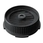 AeroPress Flow Control Filter Cap dangtelis kavos virimo aparatui juodas