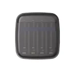 Įkroviklis XTAR BC4 AA/AAA NiMH ir Li-ion, 4 lizdai, DC/USB įvadas, juodas