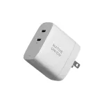 Įkroviklis mobiliesiems įrenginiams Native Union FAST-PD67-WHT-INT 2x USB Type-C greitasis įkrovimas