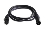 MICROCONNECT PRO XLR laidas 10m, AWG24, juodas