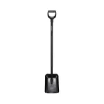 FISKARS SnowXpert Comfort sniego kastuvas su D formos rankena, juodas, 131 cm