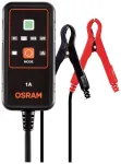 OSRAM BATTERYcharge 901 6V/12V 1A automatinis akumuliatoriaus įkroviklis &scaron;vino-rūg&scaron;tiniams akumuliatoriams