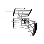 HUAWEI ANT0730 kryptinė antena HN63 DPM DVB-T2 Combo LTE VHF/UHF filtras