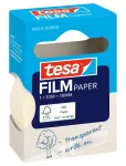 Tesa 59211 popierinė lipni juosta 19 mm x 10 m, natūraliai balta, ply&scaron;ta rankomis, ra&scaron;oma, be tirpiklių 59211-00000-00