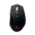 Thermaltake Tt eSPORTS VOLOS lazerinė žaidimų pelė, 8200 DPI, 14 mygtukų, laidinė, juoda