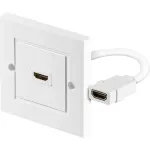 Wentronic Goobay HDMI&trade; sieninė jungiamoji dėžutė - 1 x HDMI&trade; A lizdas > 1 x HDMI&trade; A lizdas (51722)
