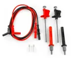 HT Instruments 425 matavimo laidų rinkinys, CAT IV 600V / CAT III 1000V, 1,5 m, 16 A, 4 mm izoliuoti bananų ki&scaron;tukai, raudoni/juodi 1003040