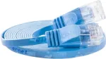 Wirewin Cat.6 U/UTP plonas Ethernet tinklo kabelis, 0,15 m, mėlynas PKW-SLIM-KAT6 0.15 BL