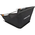 Fiskars StaySharp 1000592 vejapjovės žolės surinkimo krep&scaron;ys, juodas