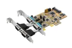 EXSYS EX-45034 PCIe 4 prievadų serijinė RS-232/422/485 plok&scaron;tė (FTDI)