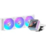 Ocypus Sigma L36 EX ARGB White 360mm skysčio au&scaron;inimo CPU cooleris
