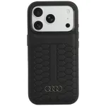 Audi odinis &bdquo;MagSafe&ldquo; dėklas &bdquo;iPhone 18 Pro&ldquo; / &bdquo;17 Pro&ldquo;, juodas