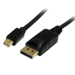 StarTech.com 2m Mini DisplayPort į DisplayPort 1.2 laidas - 4K x 2K UHD Mini DisplayPort į DisplayPort adapterio laidas - Mini DP į DP laidas monitoriui - mDP į DP keitiklio laidas