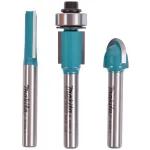 Makita frezų rinkinys - 3 vnt. - skirtas Makita DRT50Z