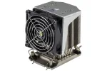 Supermicro SNK-P0080AP4 procesoriaus au&scaron;intuvas (oro) 9,2 cm juodas, nerūdijantis plienas