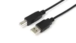 MicroConnect USBAB01B USB kabelis USB 2.0 0,1 m USB A USB B juodas