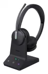 Yealink WH64 Dual UC Headset, belaidis, 20 - 20000 Hz, biuro/skambučių centrui, 151 g, juodas