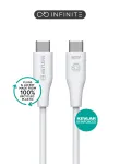 eSTUFF ES604170-BULK USB 2.0 laidas 1 m USB C baltas