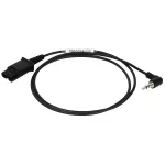 Garso kabelis Plusonic QD-3.5mm Jack model 100-012-P &mdash; 3,5 mm lizdo jungtis