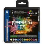Brush Pen Staedtler Pigment Arts Nature Colors 12 vnt.