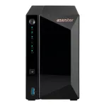 Asustor DRIVESTOR 2 Pro Gen2 AS3302T v2 NAS, Realtek RTD1619B, 2 GB DDR4, ADM, juoda