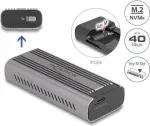 SSD korpusas DeLOCK 42029 USB Type-C 40 Gbps M.2 NVMe PCIe