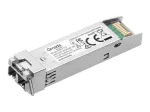 TP-Link Omada ISM311LS pramoninis SFP optinis siųstuvo-imtuvo modulis, 1000Base-LX, vienmodis, 1310 nm, 1,25 Gbit/s, 20 km