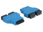 DeLOCK 65670 vidinis USB 3.0 kai&scaron;čių jungties adapteris į 2x USB-A