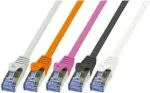 Laidinio tinklo kabelis LogiLink 7,5m Cat7 RJ-45 S/FTP Juodas